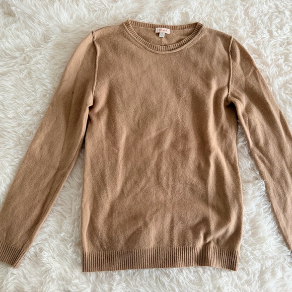 Cuyana Sweaters - Cuyana Wool Cashmere Tan Women's Sweater